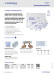Qualtix Sterilisation Pouches Flyer Socorex EN Cover